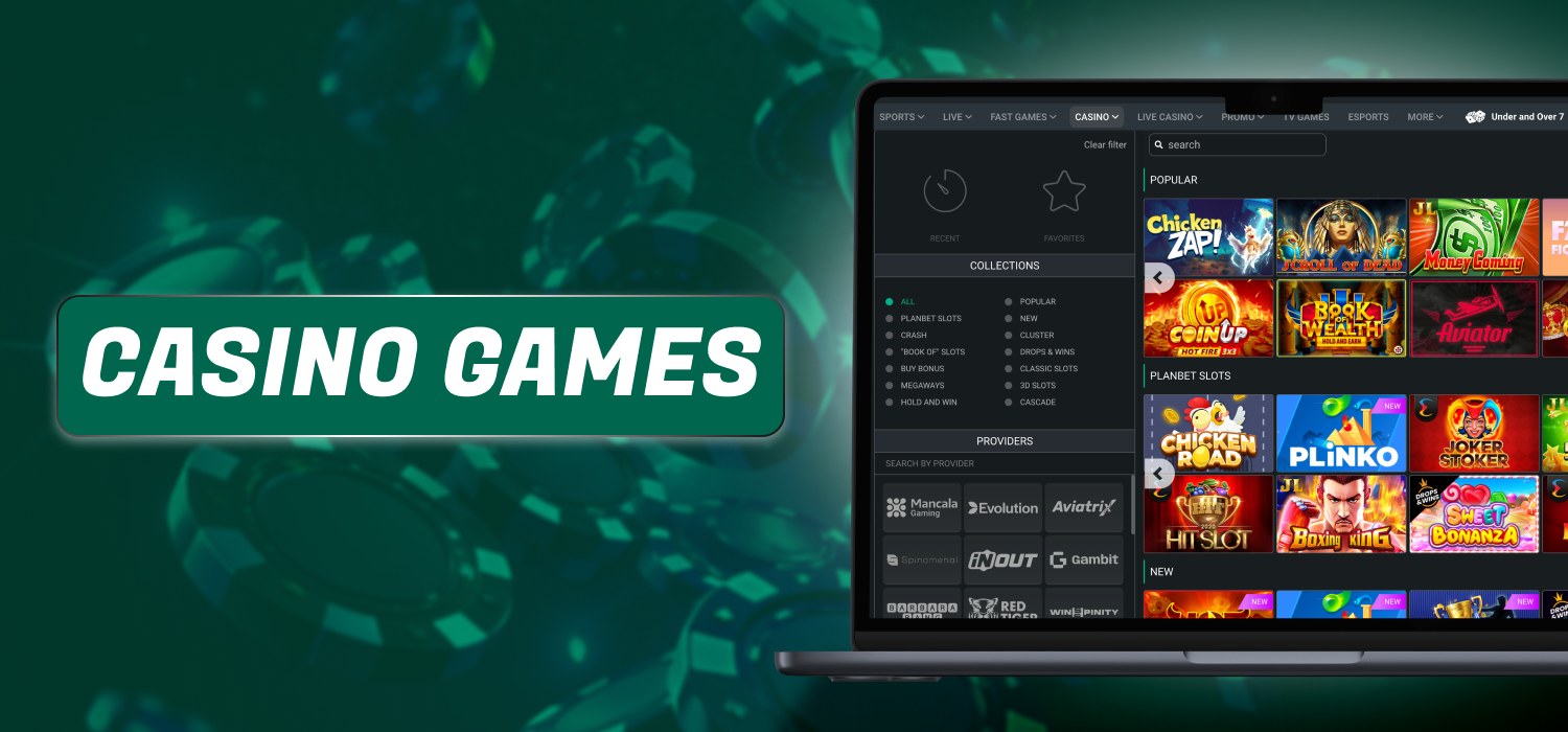 casino games for planbet users